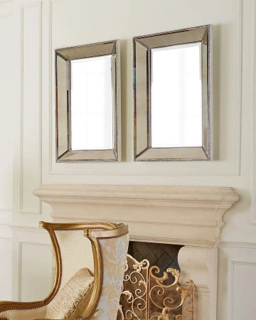 Зеркало в раме "Мэдисон" Pale Silver от интернет-магазина IDODOM.RU