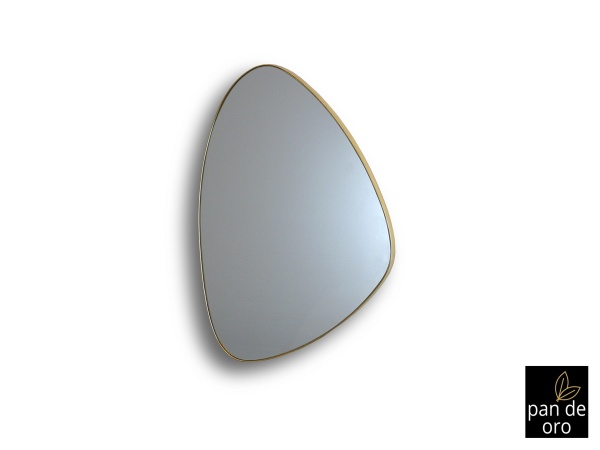 Зеркало треугольное Orio 84х55 золото от интернет-магазина IDODOM.RU