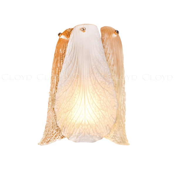 Бра Cloyd CARDAMON W1 / выс. 28 см - керамика - золото (арт.20416) от интернет-магазина IDODOM.RU