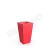 Кашпо Trapezio 70V DB Chili Red