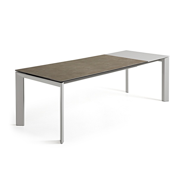 Стол Atta 160 (220) x90 керамика серый от интернет-магазина IDODOM.RU