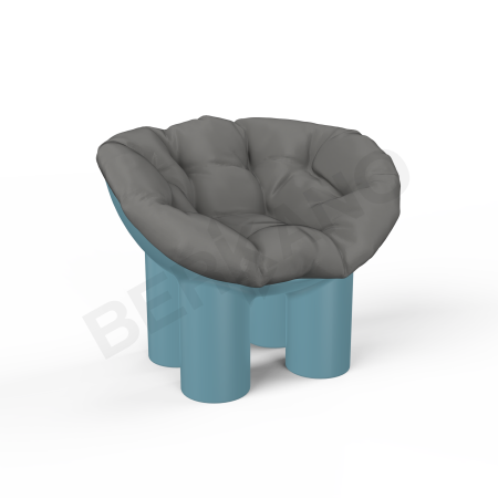Кресло SLON Kids Blue Pine, Graphite
