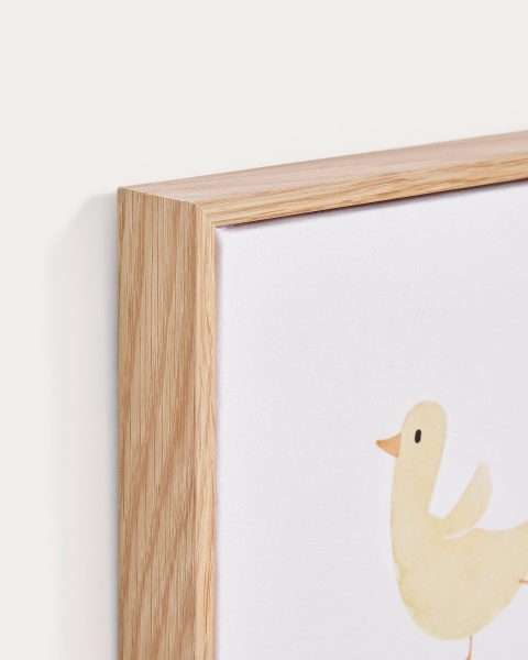 Milu Картина с желтым цыпленком 20 х 20 см от интернет-магазина IDODOM.RU