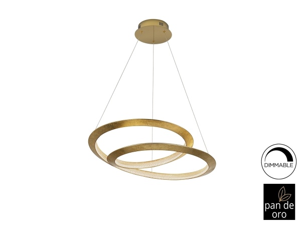 Подвесной светильник Eternity золотой от интернет-магазина IDODOM.RU