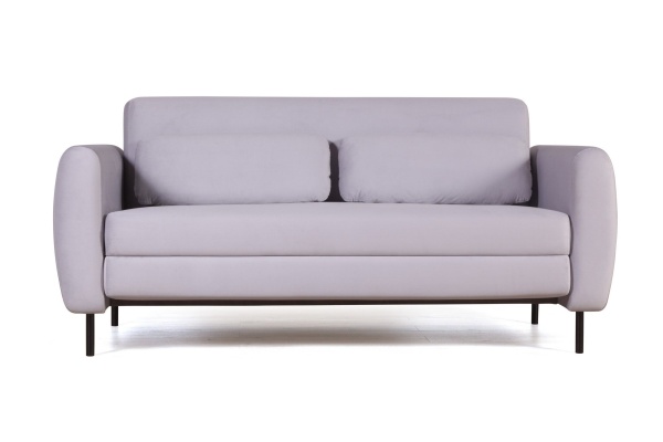 Siena диван-кровать прямой с подлокотниками, бархат 04 от интернет-магазина IDODOM.RU