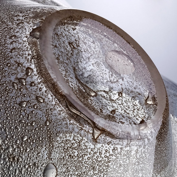 Ваза Cloyd BOYOMA Vase / шир. 46 см - сер. стекло (арт.50035) от интернет-магазина IDODOM.RU