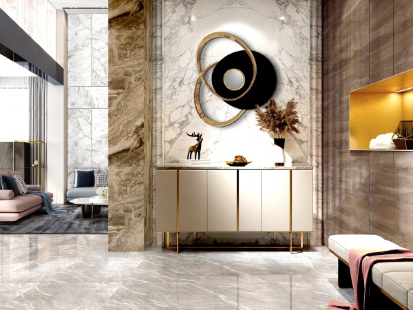 Trio Настенная скульптура черная/розовое золото от интернет-магазина IDODOM.RU