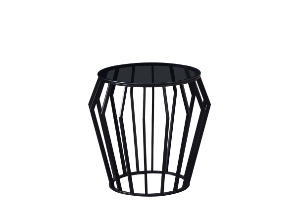 Приставной столик Ciros черный матовый от интернет-магазина IDODOM.RU