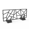 Секционное ограждение BERKANO цвета черный гранит