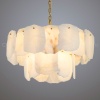 Люстра Cloyd KNOSS-B C9 / Ø60 см - алебастр - латунь (арт.12350)