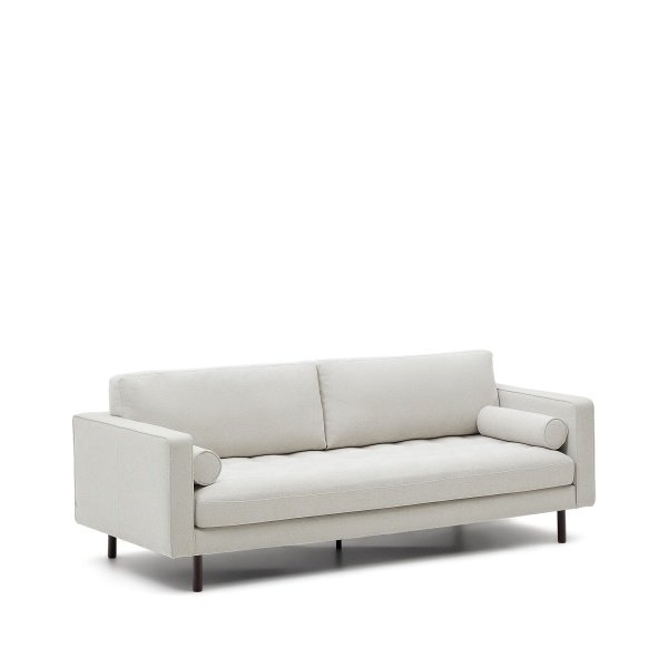 Debra 3-местный диван из перламутровой синели с ножками цвета венге от интернет-магазина IDODOM.RU