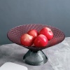Ваза Cloyd MESO Vase / Ø35 см - фиолет. стекло (арт.50027) от интернет-магазина IDODOM.RU