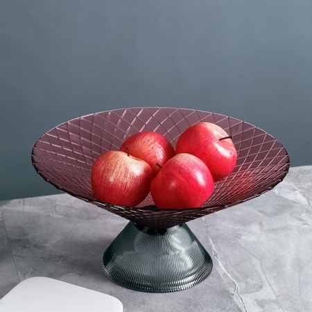 Ваза Cloyd MESO Vase / Ø35 см - фиолет. стекло (арт.50027) от интернет-магазина IDODOM.RU
