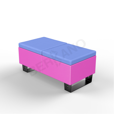 Скамейка Brick 120 Royal Purple, Navy
