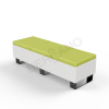 Скамейка Brick 180 Snow White, Green