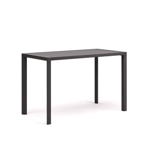 Culip Алюминиевый барный стол с порошковым покрытием серого цвета 150 x 77 см от интернет-магазина IDODOM.RU