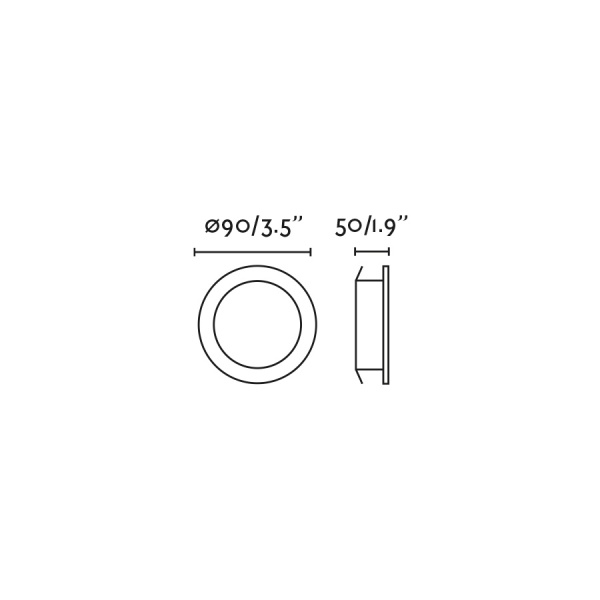 Встраиваемый светильник Koi Led от интернет-магазина IDODOM.RU