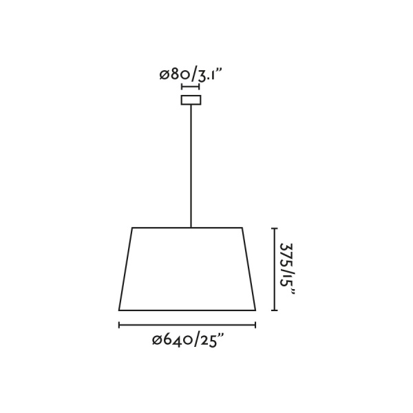 Подвесной светильник WINDSOR COLGANTE SIMPLE черный/серый абажур 3xE27 от интернет-магазина IDODOM.RU
