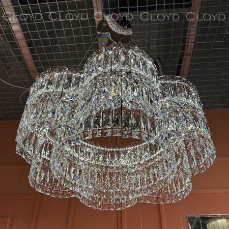 Люстра Cloyd ANTREA-B C1 / Ø60 см - хром (арт.11627) от интернет-магазина IDODOM.RU