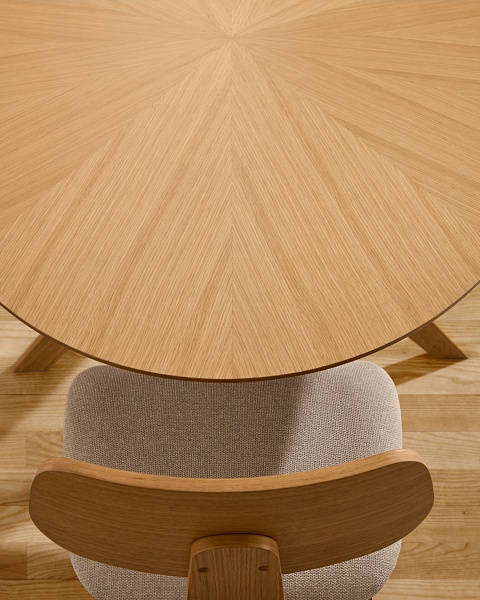 Стол Naanim из дубового шпона 180 x 110 см от интернет-магазина IDODOM.RU