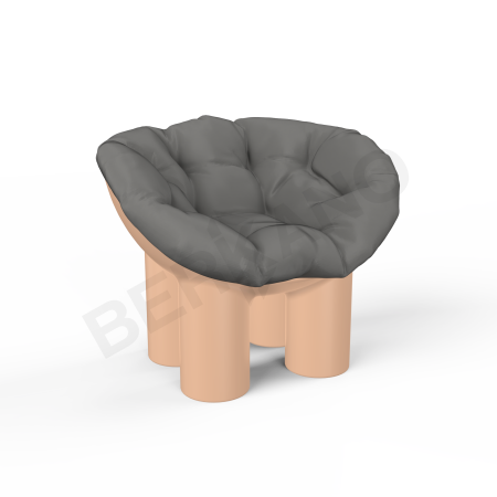 Кресло SLON Kids Terracotta, Graphite