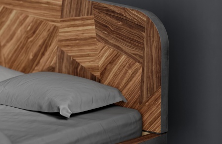 Кровать Kamushek Art wood от интернет-магазина IDODOM.RU