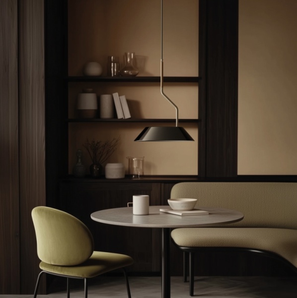 Подвесной светильник Aider матовая латунь от интернет-магазина IDODOM.RU