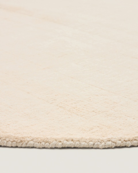 Empuries Круглый белый ковер Ø200 см от интернет-магазина IDODOM.RU