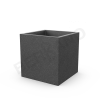 Кашпо Cubo 70 Black Granite