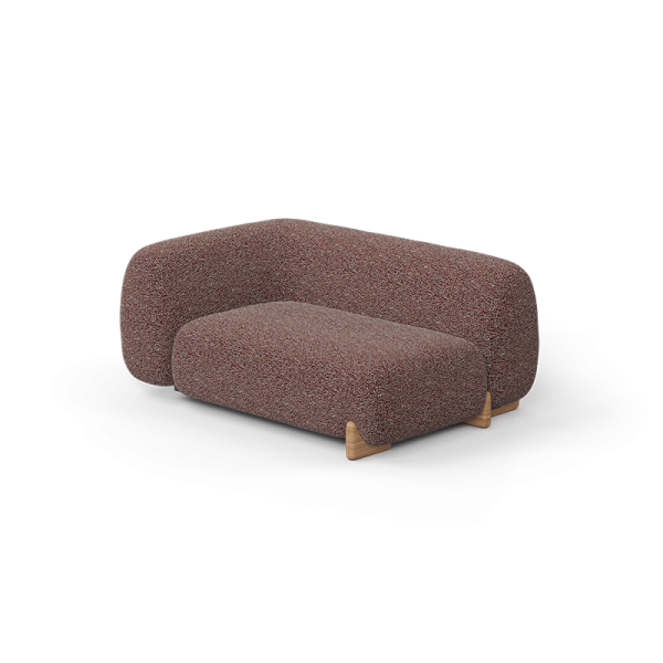 Шезлонг Milos левая секция 70028 от интернет-магазина IDODOM.RU