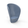 Кресло Harmony синего цвета