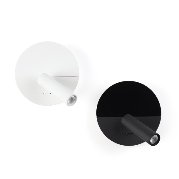 Настенный светильник DUAS White Reader с USB от интернет-магазина IDODOM.RU