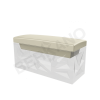 Сиденье для Icelandic Horizontal Bone коричневого цвета