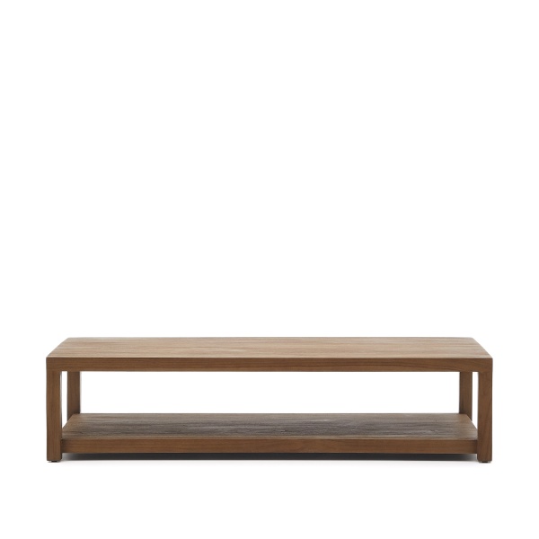 Журнальный столик Sashi из массива тикового дерева 150 x 70 см от интернет-магазина IDODOM.RU