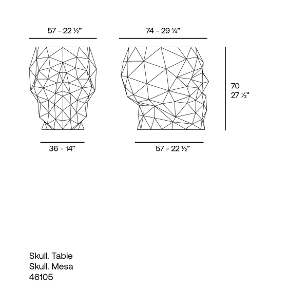 Столик Skull от интернет-магазина IDODOM.RU