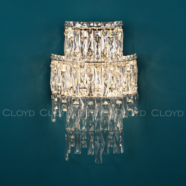 Бра Cloyd ANTREA-A W2 / выс. 48 см - хром (арт.20340) от интернет-магазина IDODOM.RU