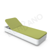 Шезлонг Grace цвета белый гранит, аксессуар зеленого цвета