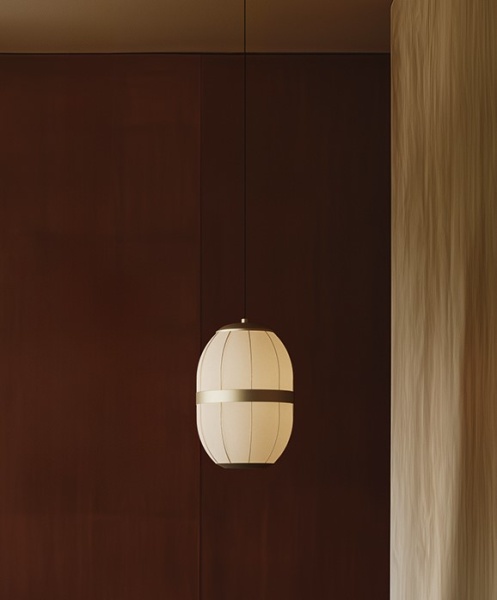 Подвесной светильник Pull C1249 Matt black/Aged gold от интернет-магазина IDODOM.RU