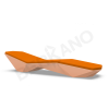 Шезлонг Quaro с подушками Terracotta, Orange