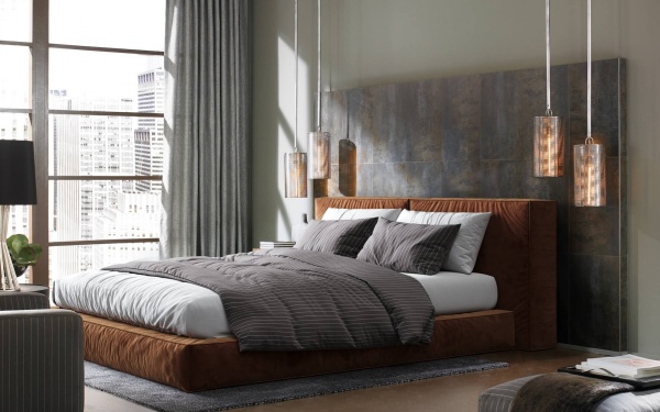 Бескаркасная кровать Фри -