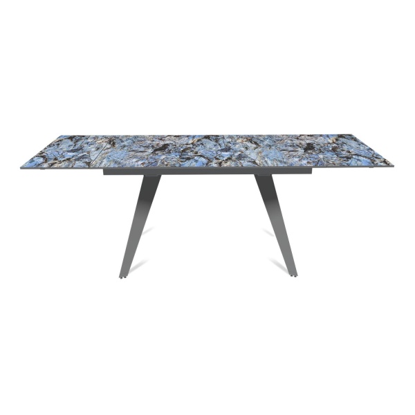 Стол раскладной Rhein (140+40+40), керамика глянцевая Lemurian Blue от интернет-магазина IDODOM.RU