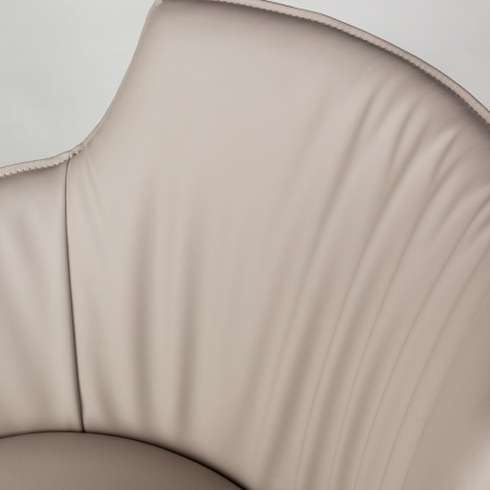 Полукресло Sofia, экокожа soft-touch, серый от интернет-магазина IDODOM.RU