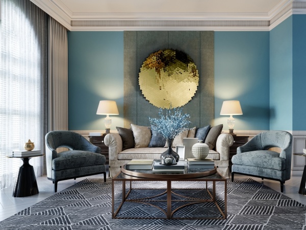 Барельеф Matrix золотой от интернет-магазина IDODOM.RU