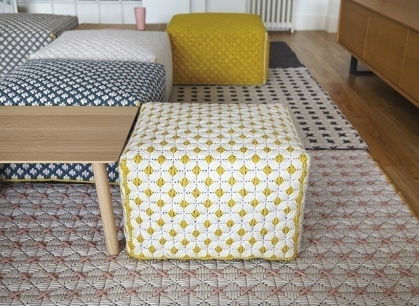 Пуф маленький Silai White от интернет-магазина IDODOM.RU