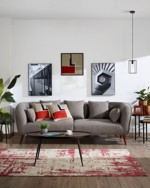 Журнальный столик Kamelia из шпона ореха от интернет-магазина IDODOM.RU