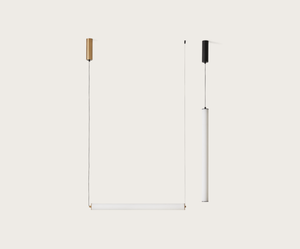 Подвесной светильник Tube черный от интернет-магазина IDODOM.RU