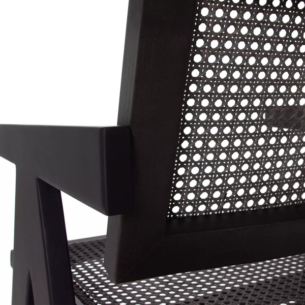 Стул с подлокотниками Franz, бук натуральный, лак венге от интернет-магазина IDODOM.RU