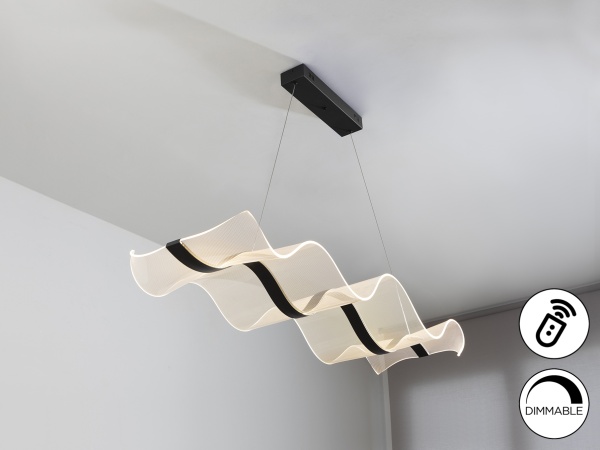 Подвесной светильник Olas черный от интернет-магазина IDODOM.RU