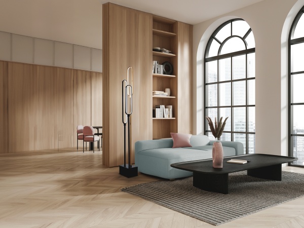 Colette Торшер 3L черный/розовое золото от интернет-магазина IDODOM.RU