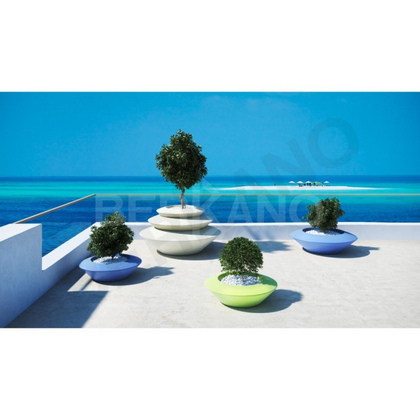 Кашпо Scodella 80 DB Snow White от интернет-магазина IDODOM.RU